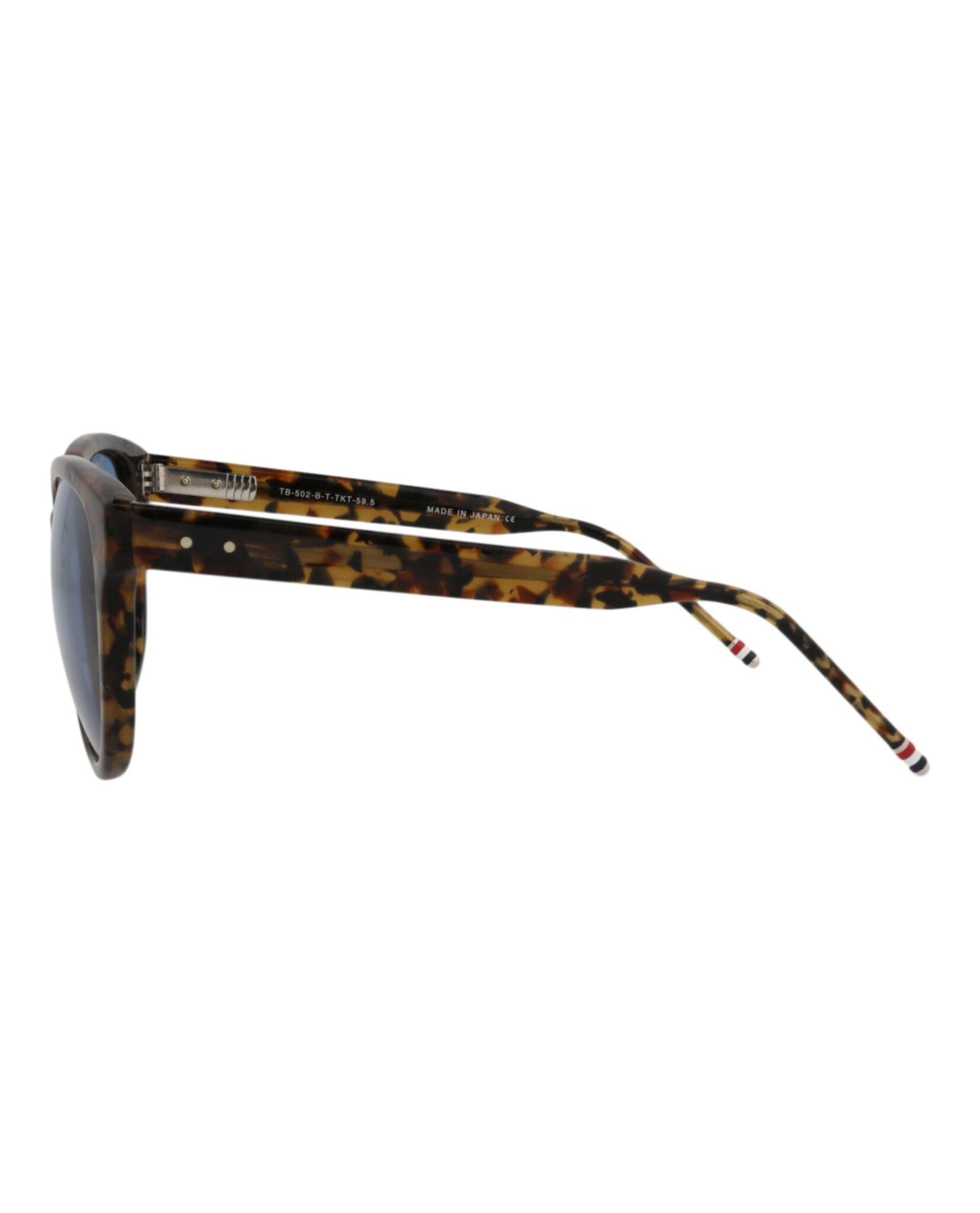 title:Thom Browne Cat Eye-Frame Acetate Sunglasses;color:Tortoise Tortoise Blue