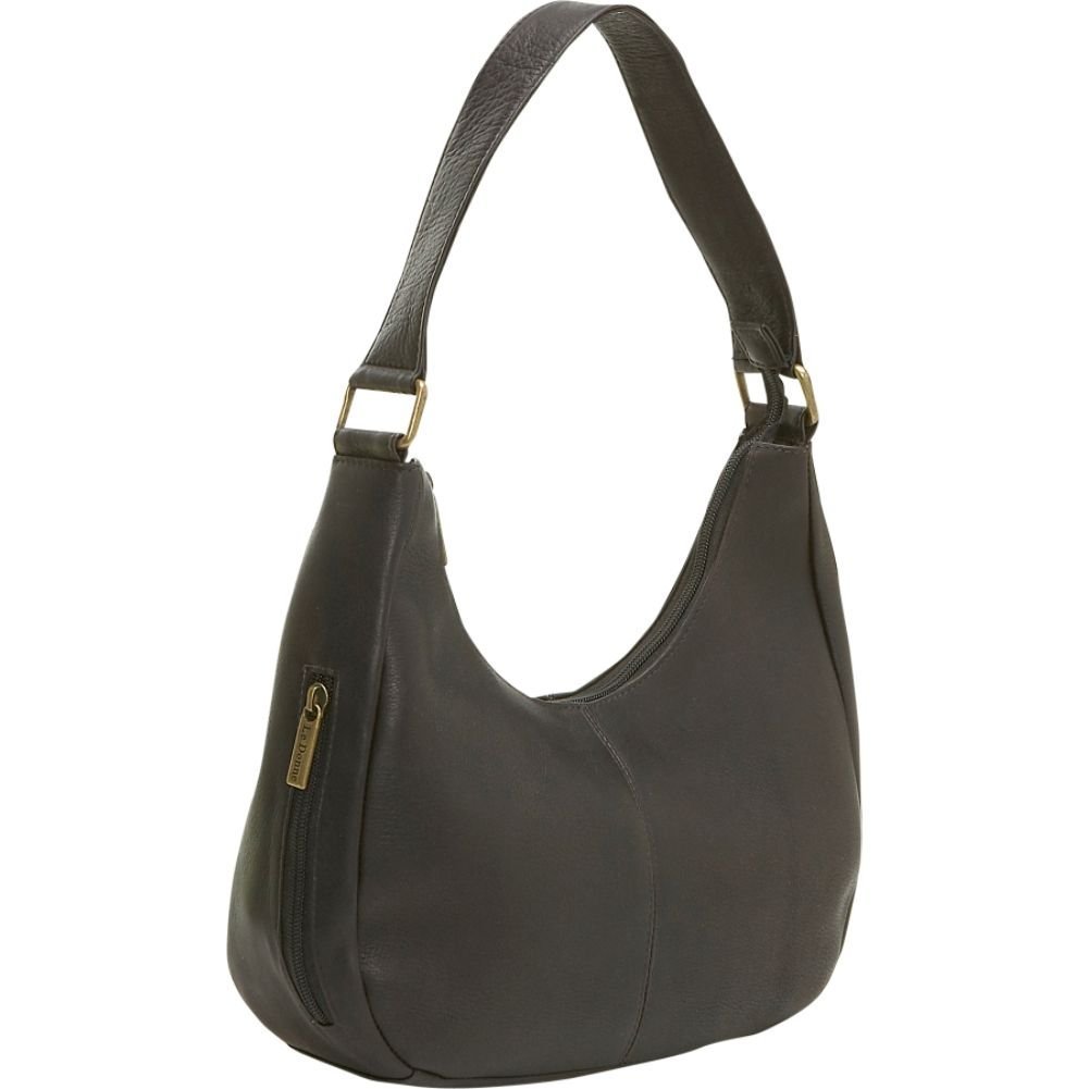 title:Le Donne Leather Classic Hobo Handbag;color:CAFE