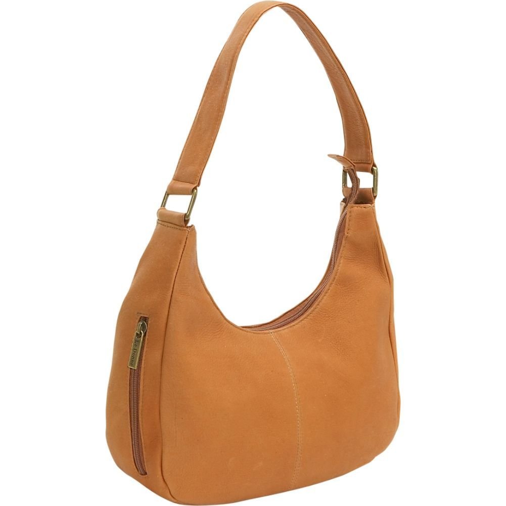 title:Le Donne Leather Classic Hobo Handbag;color:TAN