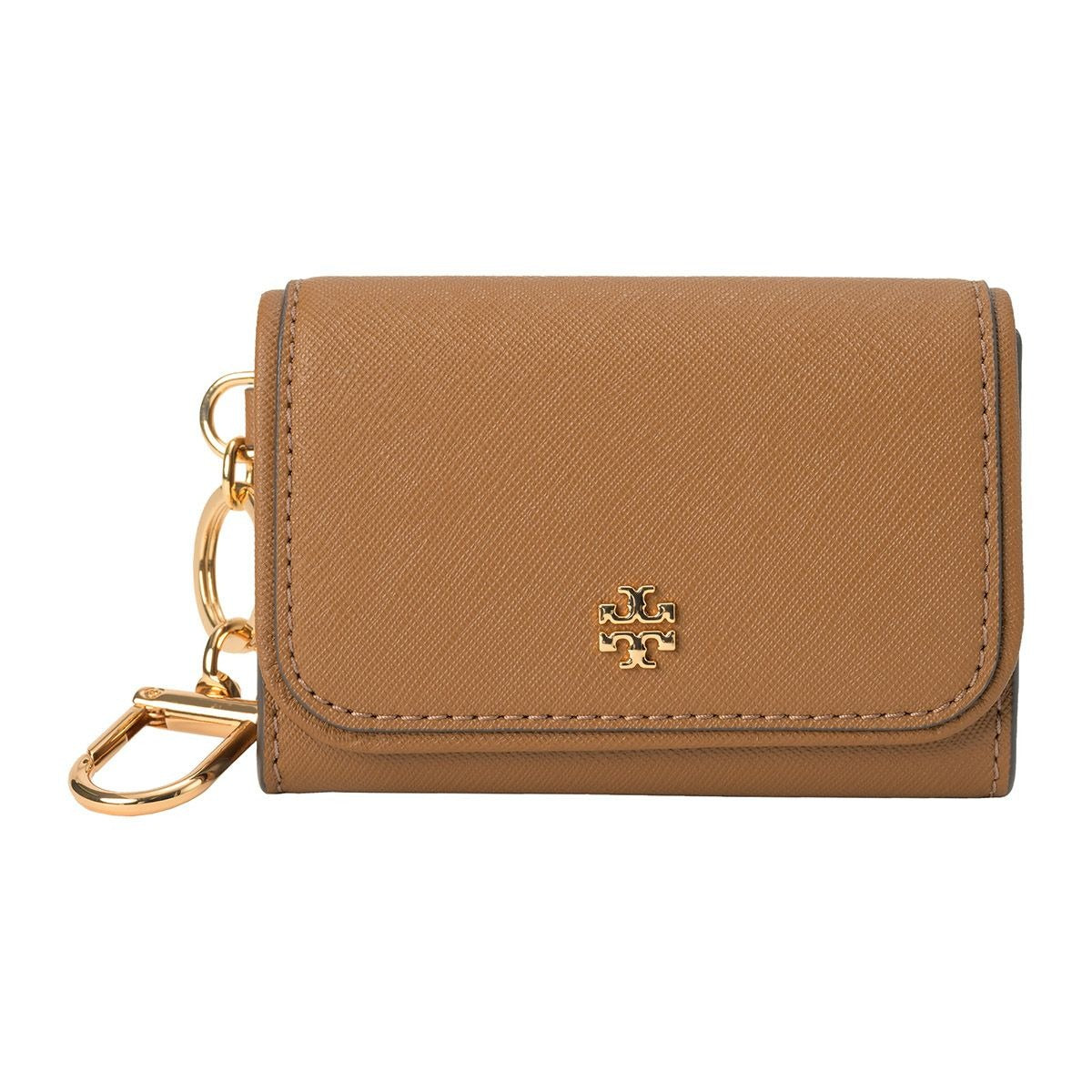 title:Tory Burch Women's Emerson Flap Card Case;color:Moose