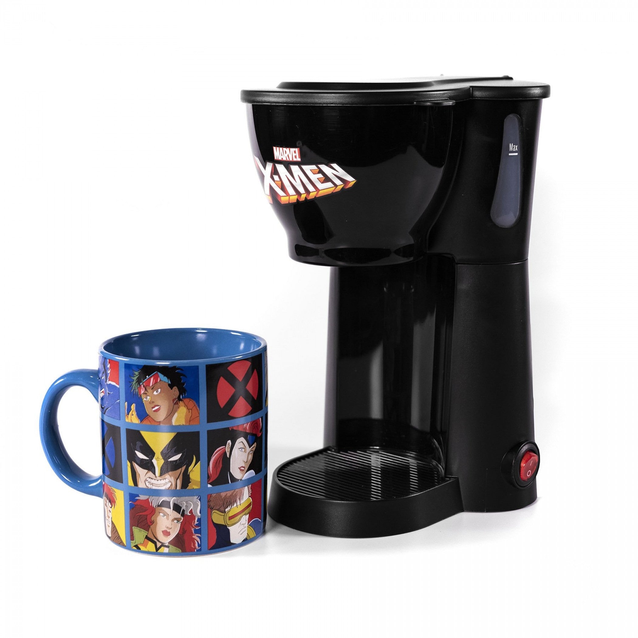 title:Marvel X-Men Single Cup Coffee Maker with Mug;color:Multi-Color