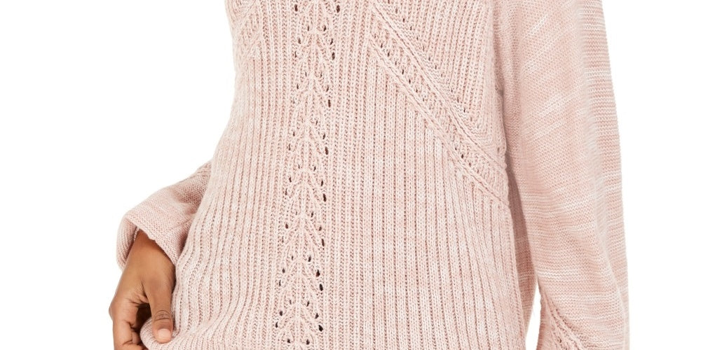 American Rag Juniors' Balloon-Sleeve Sweater Pink