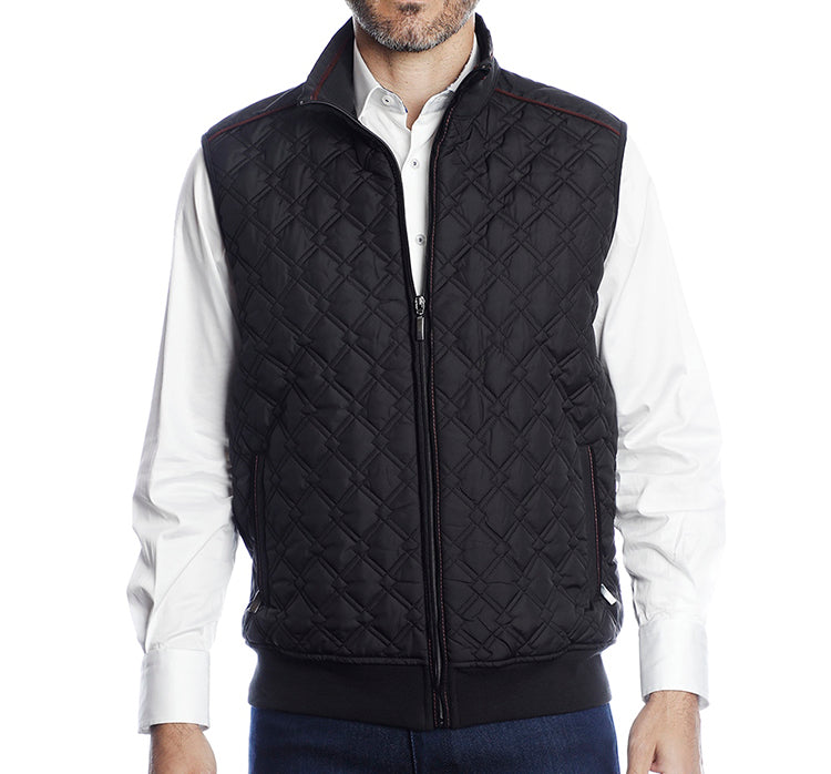 Black Diamond Quilted Vest