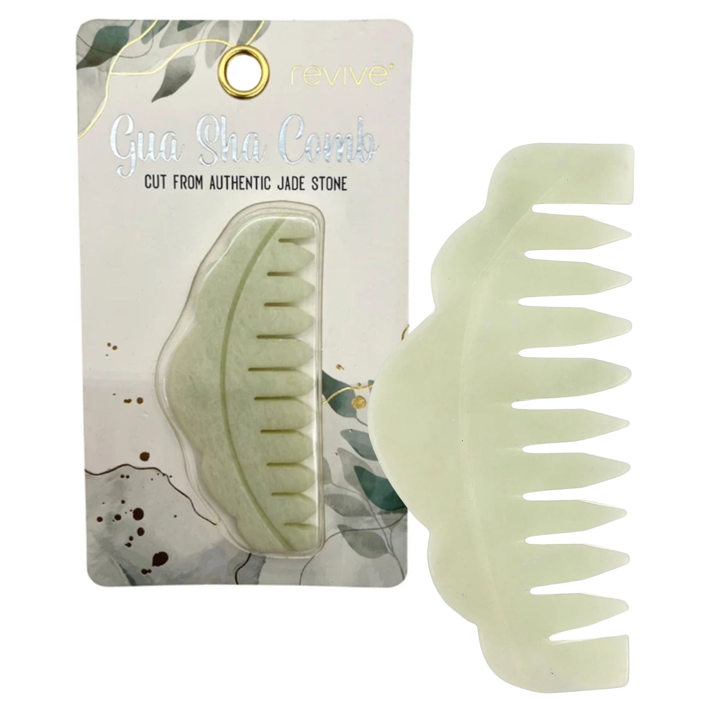 title:VYSN Revive Jade Cloud Gua Sha Comb;color:Multi