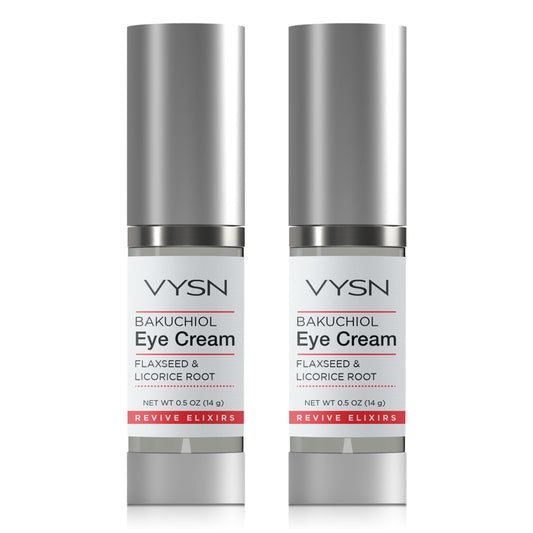 title:VYSN Bakuchiol Eye Cream - Flaxseed & Licorice Root - 2-Pack;color:not applicable