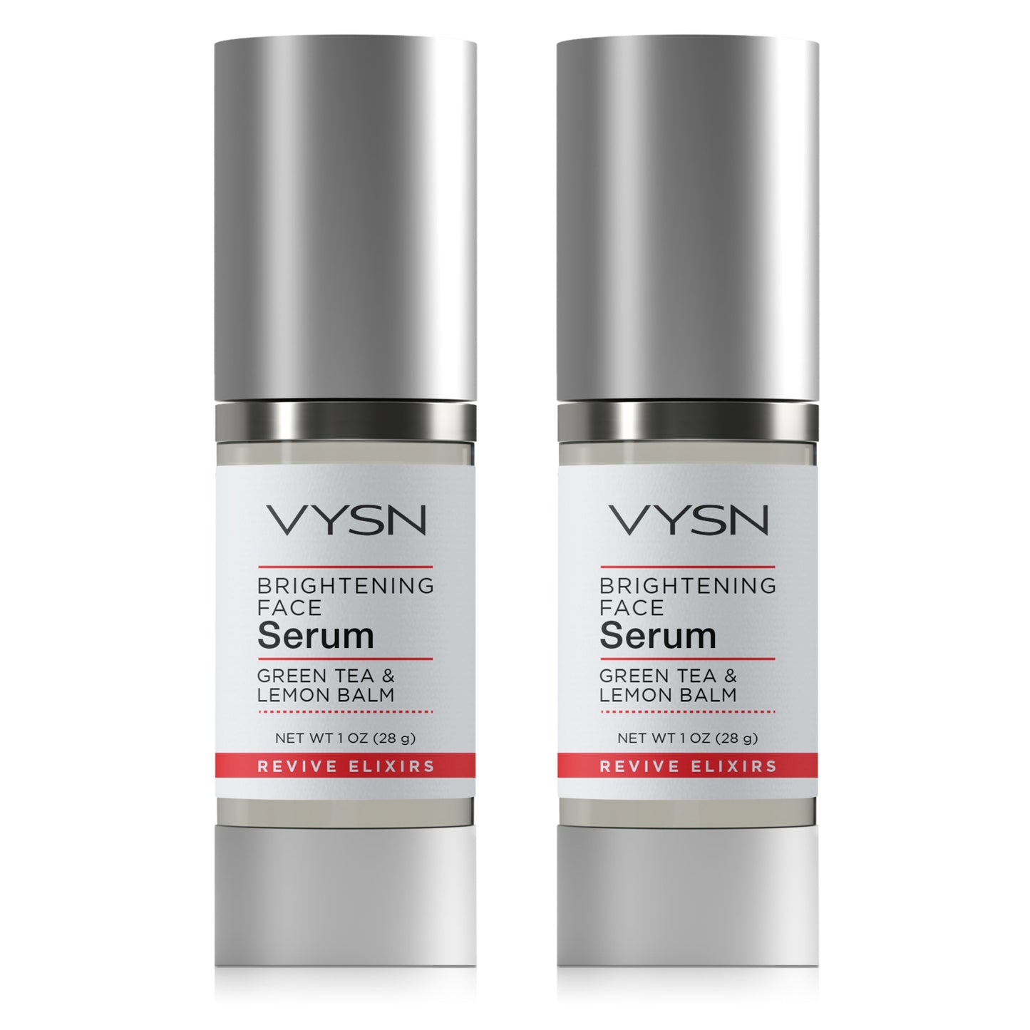 title:VYSN Brightening Face Serum - Green Tea & Lemon Balm - 2-Pack;color:not applicable