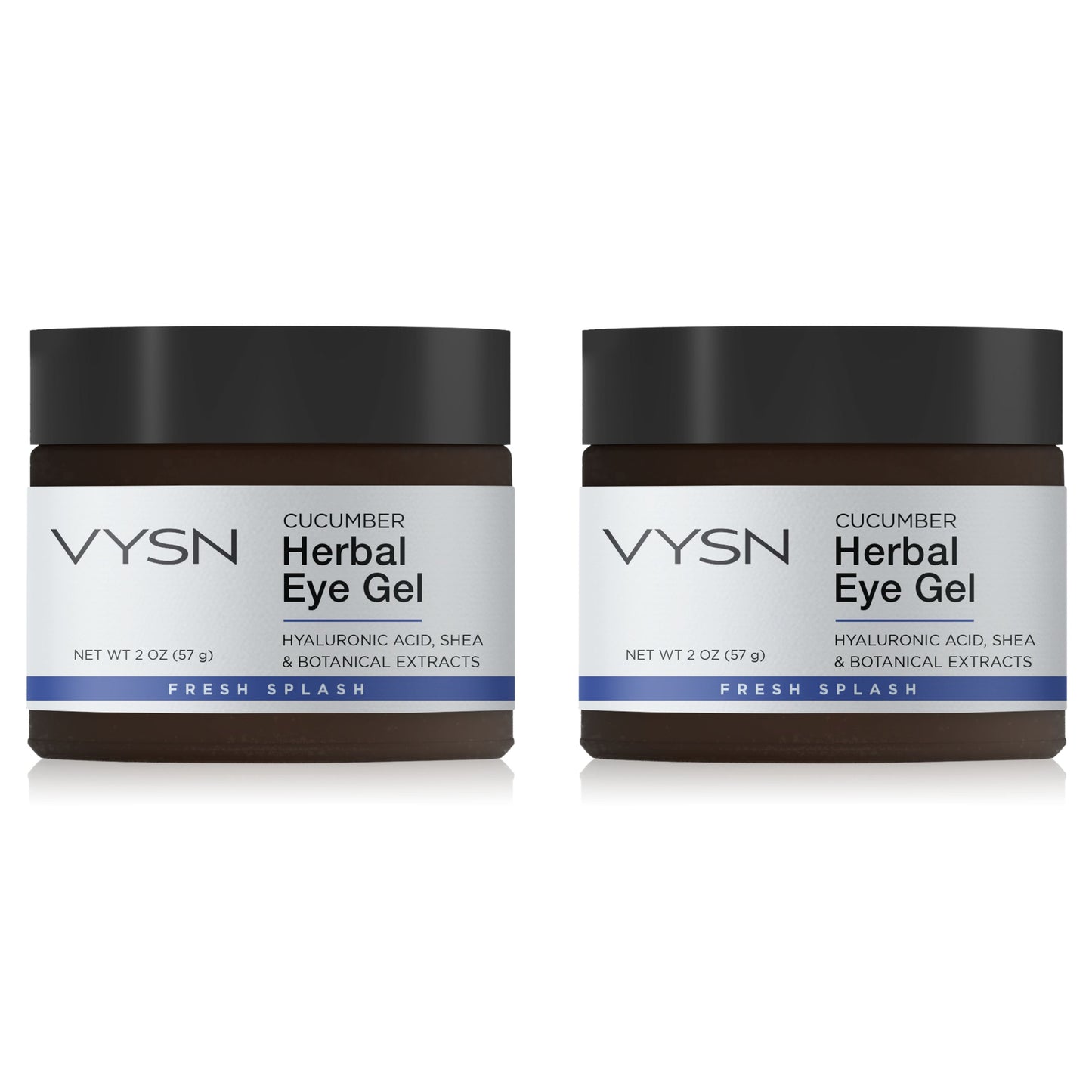 title:VYSN Cucumber Herbal Eye Gel - Hyaluronic Acid, Shea & Botanical Extracts - 2-Pack;color:not applicable