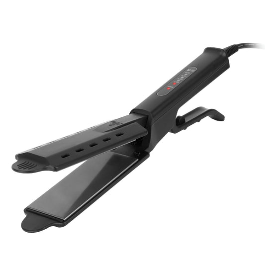 title:VYSN Electric Hair Straightener 4 Temperature Scissor Ceramic Flat Iron Wet Dry Use Bangs Splint Glider Hair Clip Straightener;color:Black