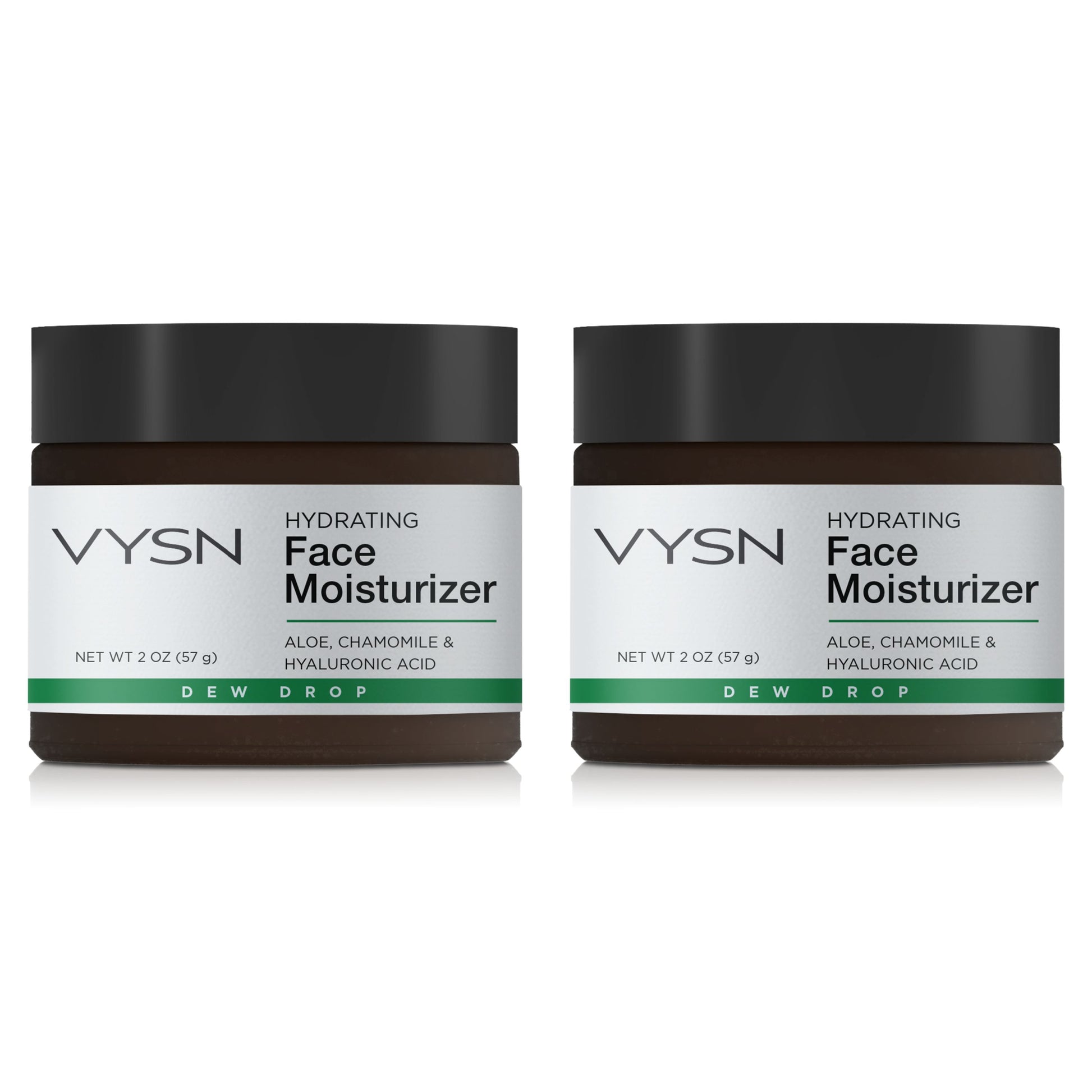 title:VYSN Hydrating Face Moisturizer - Aloe, Chamomile & Hyaluronic Acid - 2-Pack;color:not applicable