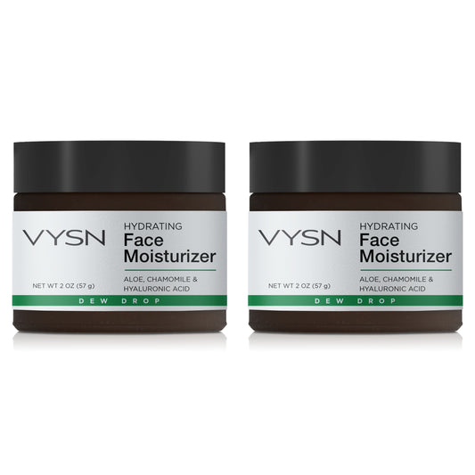 title:VYSN Hydrating Face Moisturizer - Aloe, Chamomile & Hyaluronic Acid - 2-Pack;color:not applicable