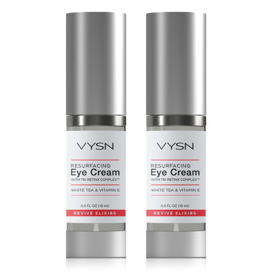 title:VYSN Resurfacing Eye Cream with Tri-RetinX Complex™ - White Tea & Vitamin E - 2-Pack;color:not applicable