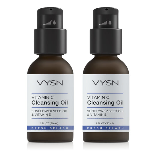 title:VYSN Vitamin C Cleansing Oil - Sunflower Seed Oil & Vitamin E - 2-Pack;color:not applicable