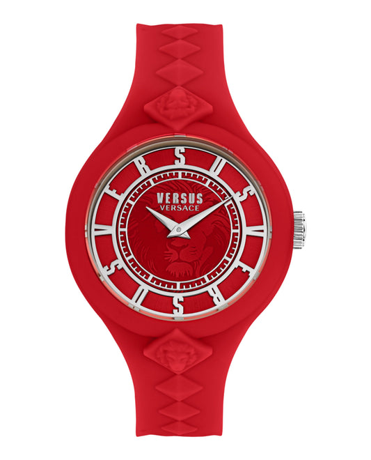 Versus Versace - Fire Island Studs Silicone Watch - Ruumur