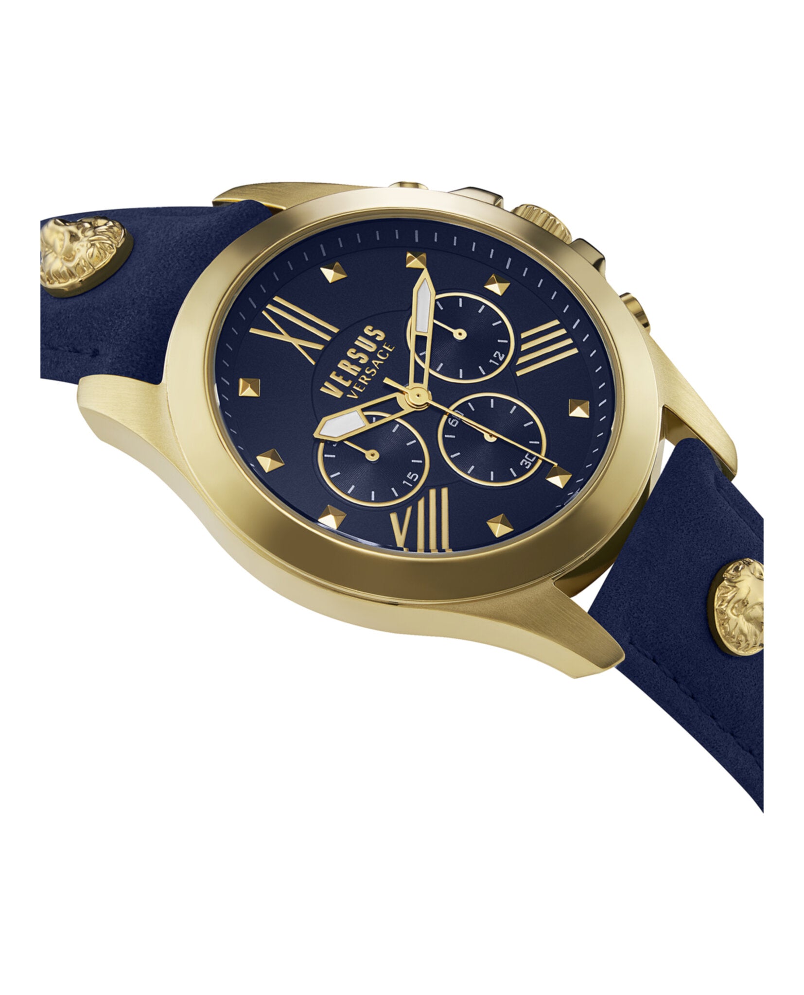 title:Chrono Lion Chronograph Watch;color:Gold