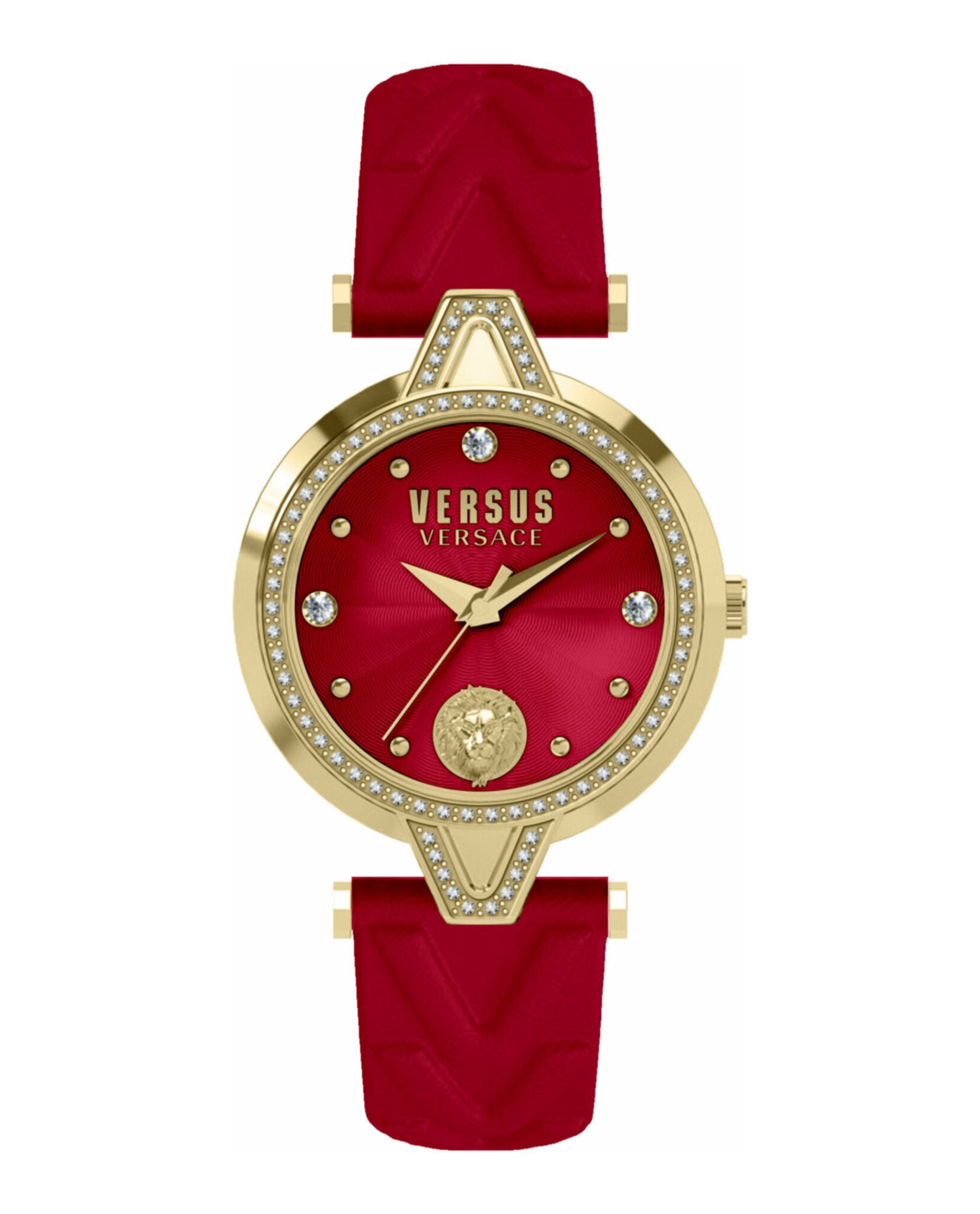 title:V Versus Crystal Watch;color:Gold