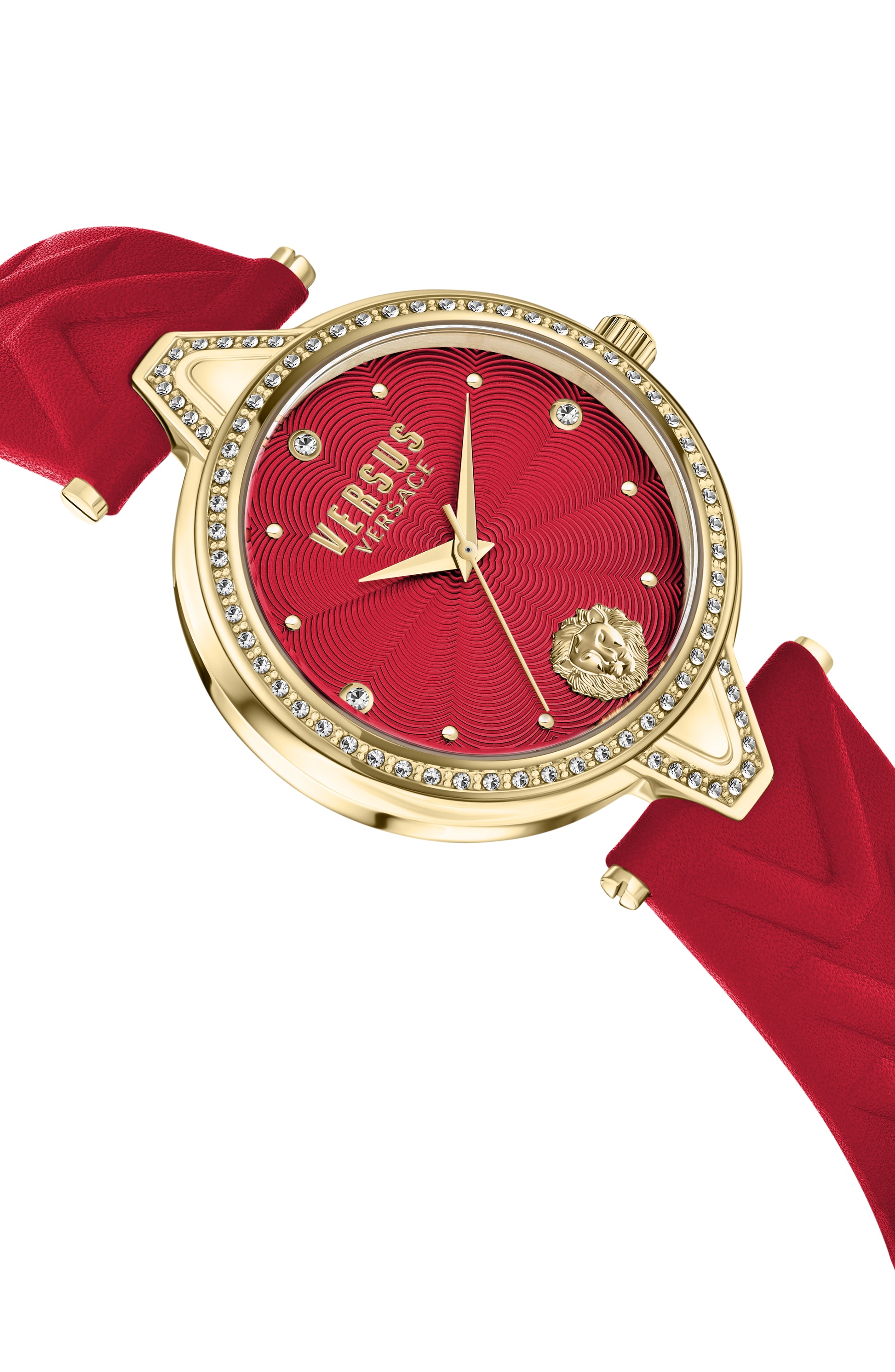 title:V Versus Crystal Watch;color:Gold