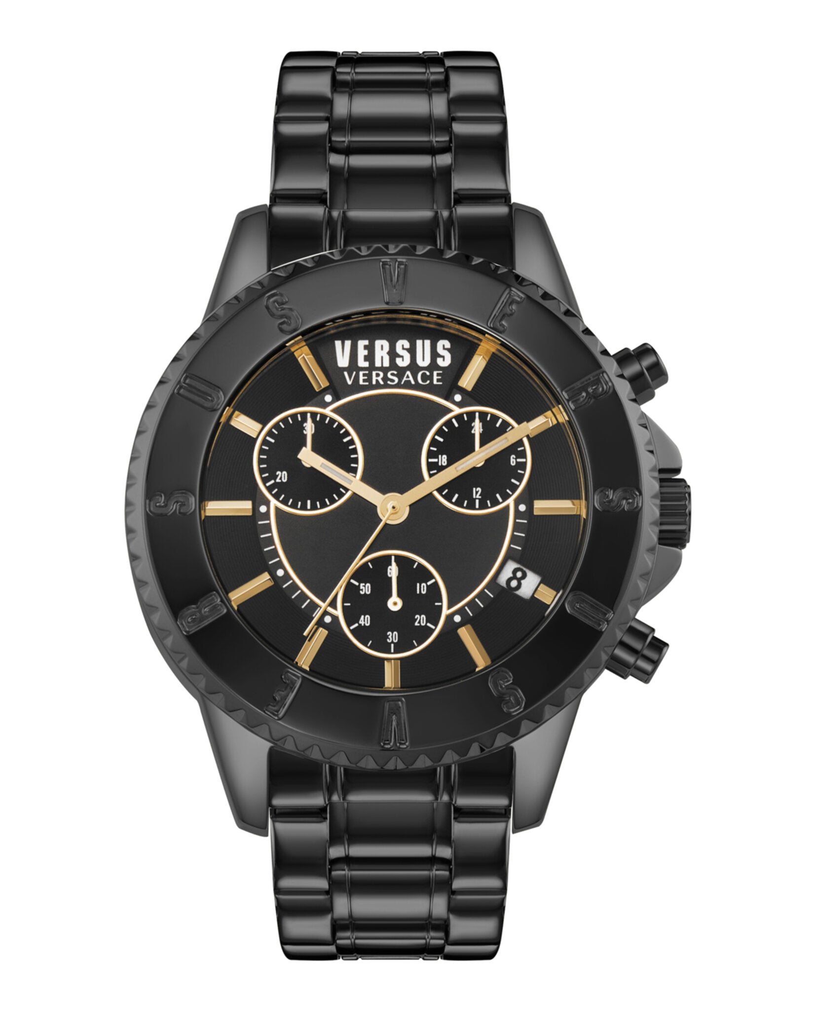 title:Tokyo Chronograph Watch;color:Black