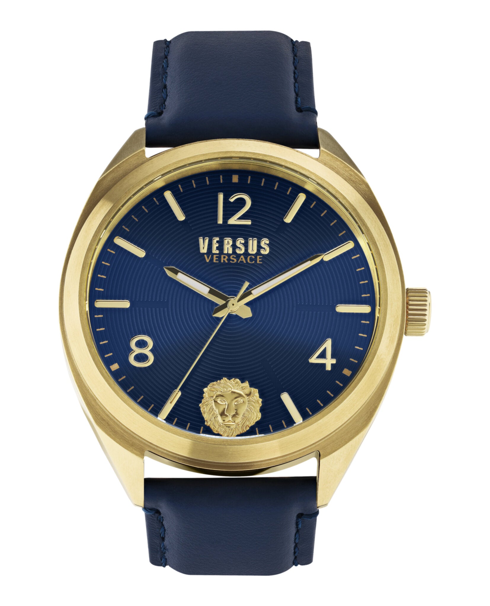 title:Lexington Leather Watch;color:Gold