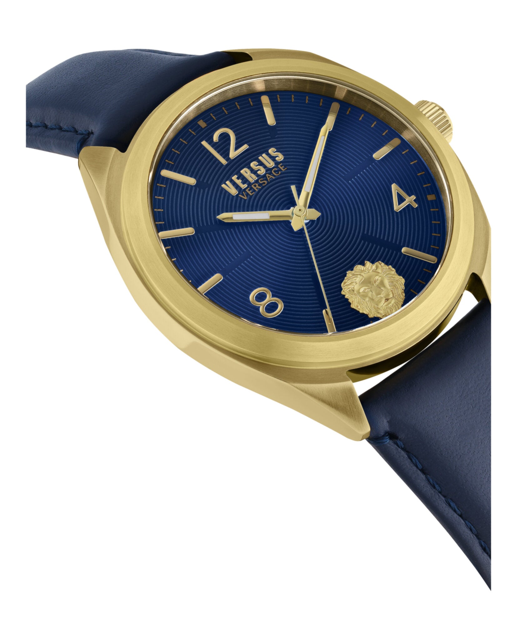 title:Lexington Leather Watch;color:Gold