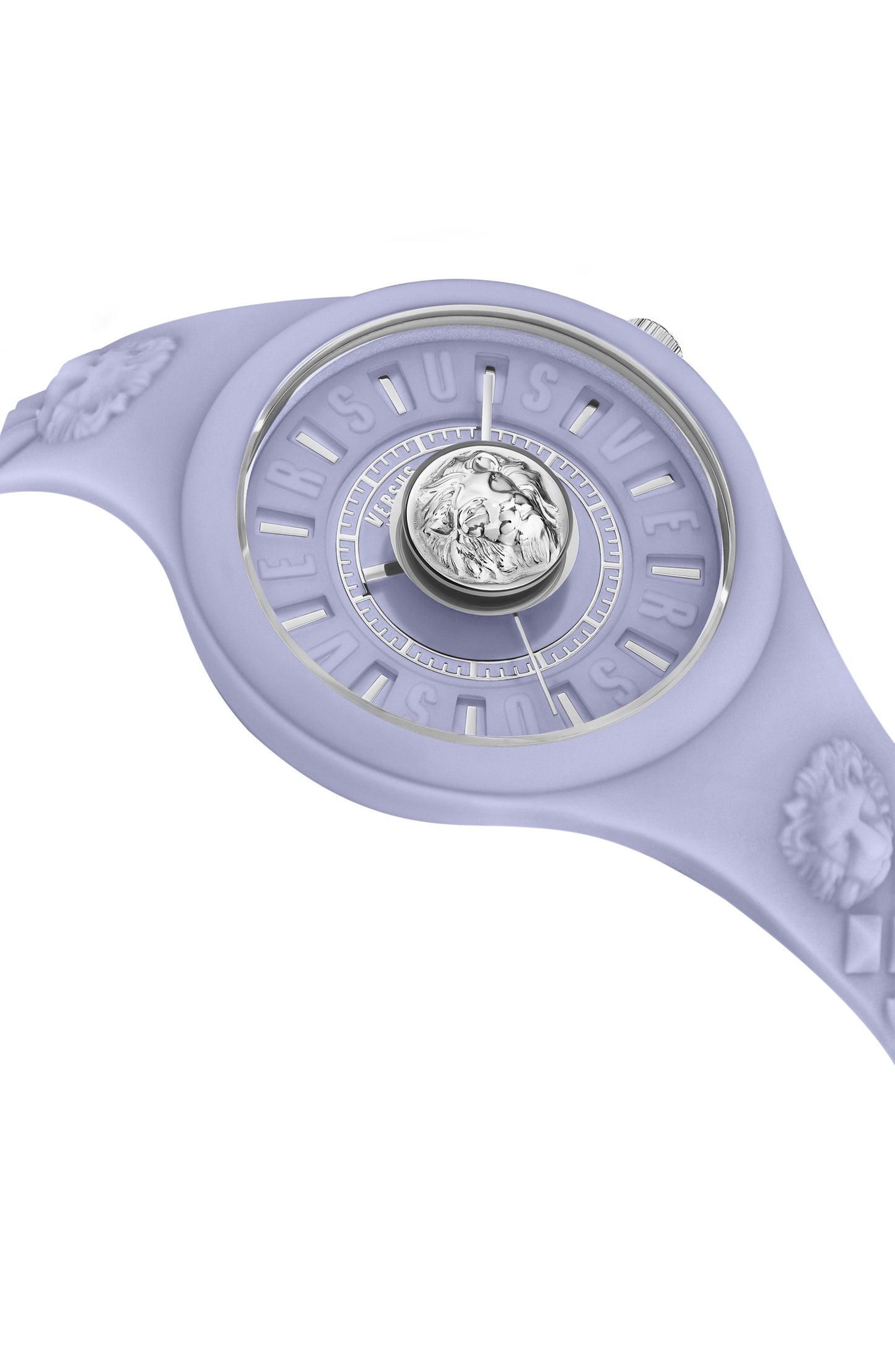 title:Fire Island Lion Silicone Watch;color:Purple