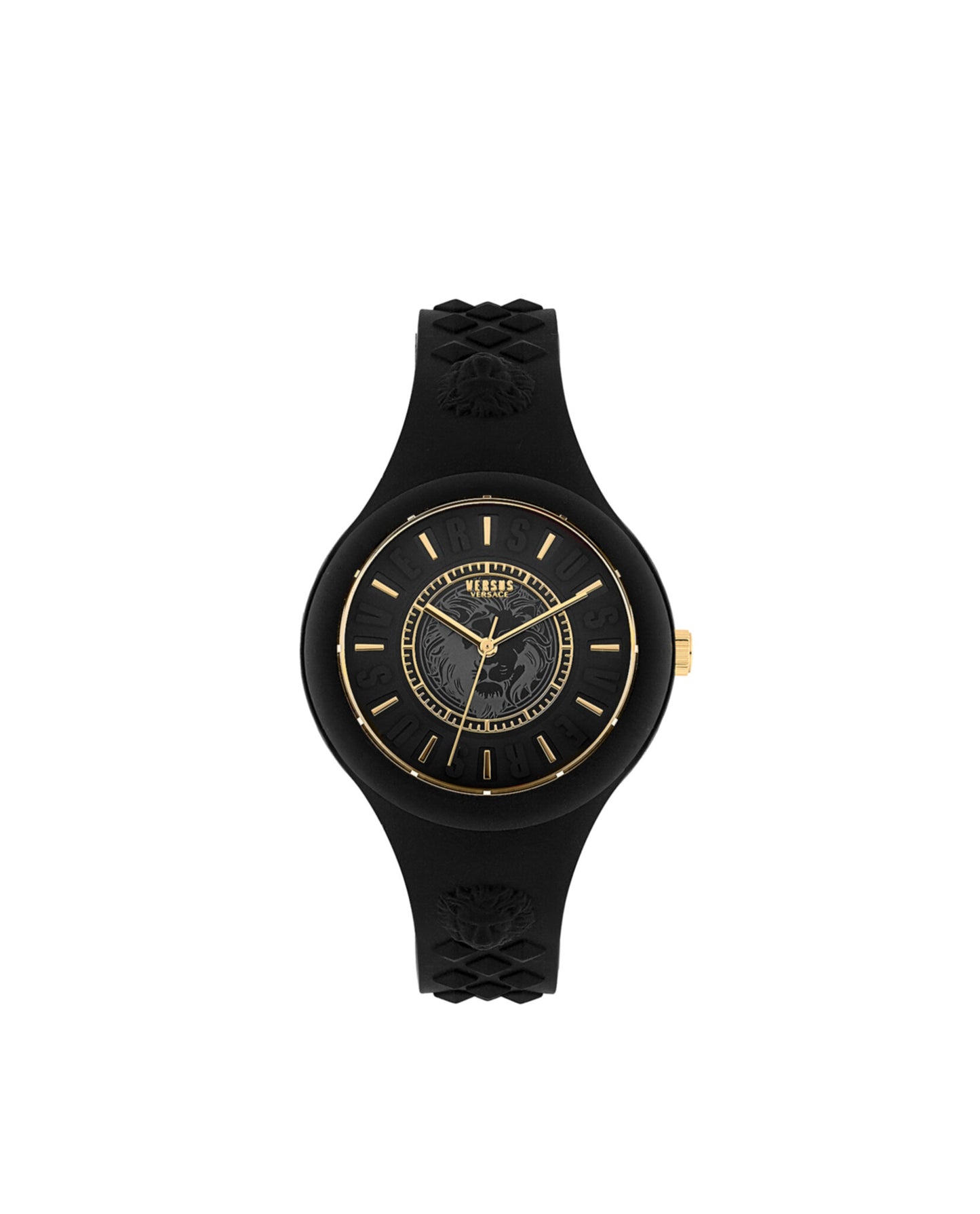 title:Fire Island Silicone Watch;color:Black