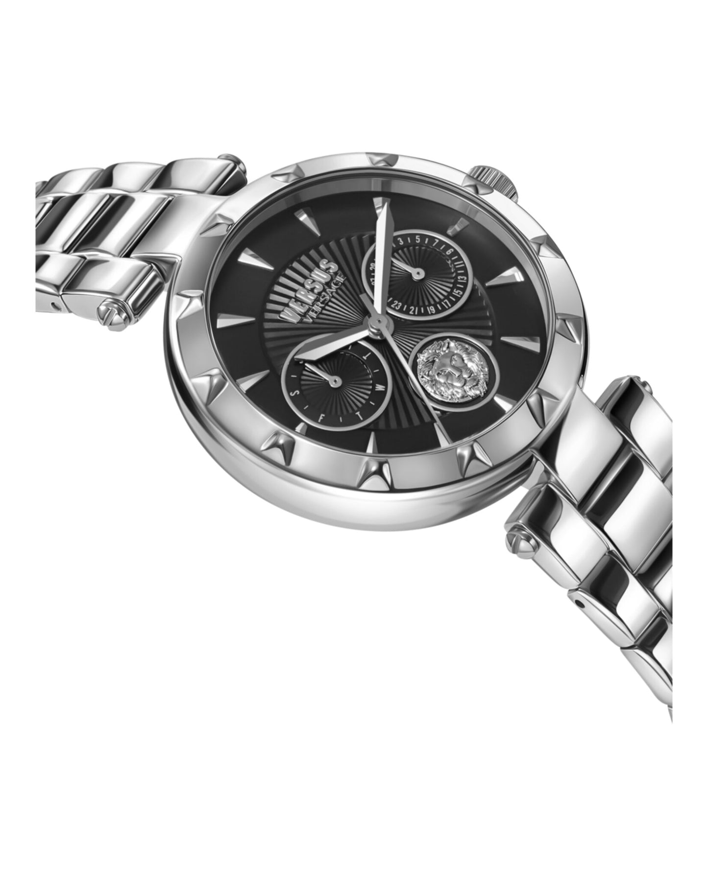 title:Sertie Multifunction Watch;color:Stainless Steel