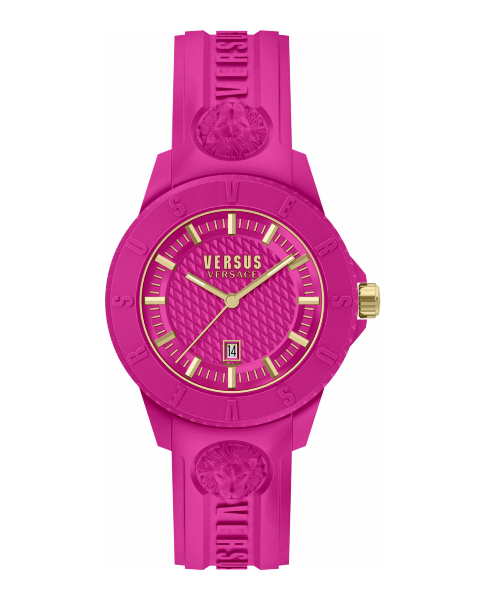 title:Tokyo R Silicone Watch;color:Pink