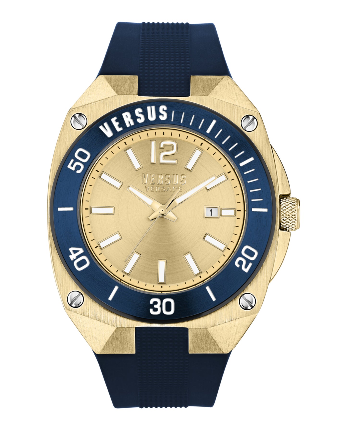 title:Versus Reaction Silicone Watch;color:Gold