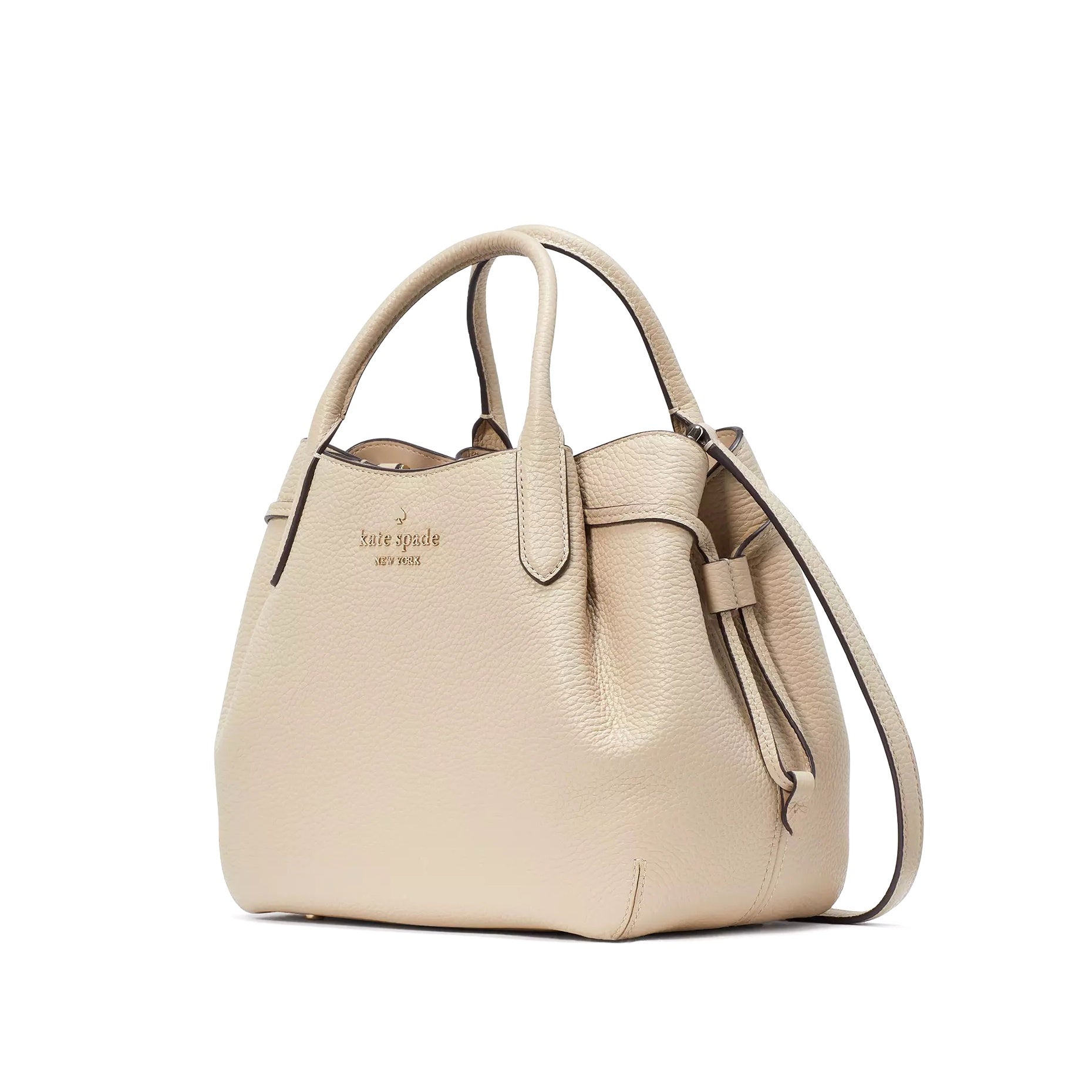 title:Kate Spade Women's Dumpling Small Satchel;color:Light Sand