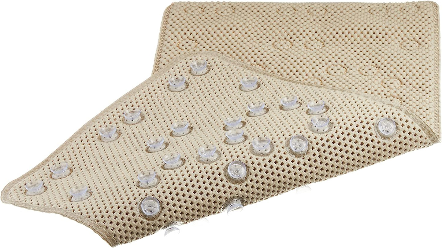 Anti-Slip Tub Mat with Suction Cups - Non-Slip Bath Mat for Shower - Machine Washable, Tub, Kids - Shower & Bathtub Mat - Toddler Friendly - Bath Mats for Bathroom, 17"x36"