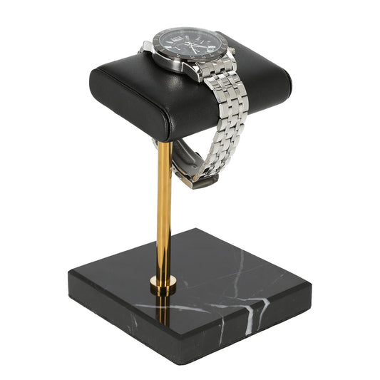 SteelTime Deluxe Leather Padded Watch Display Stand