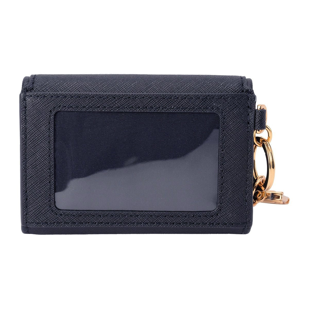 title:Tory Burch Women's Emerson Flap Card Case;color:Tory Navy