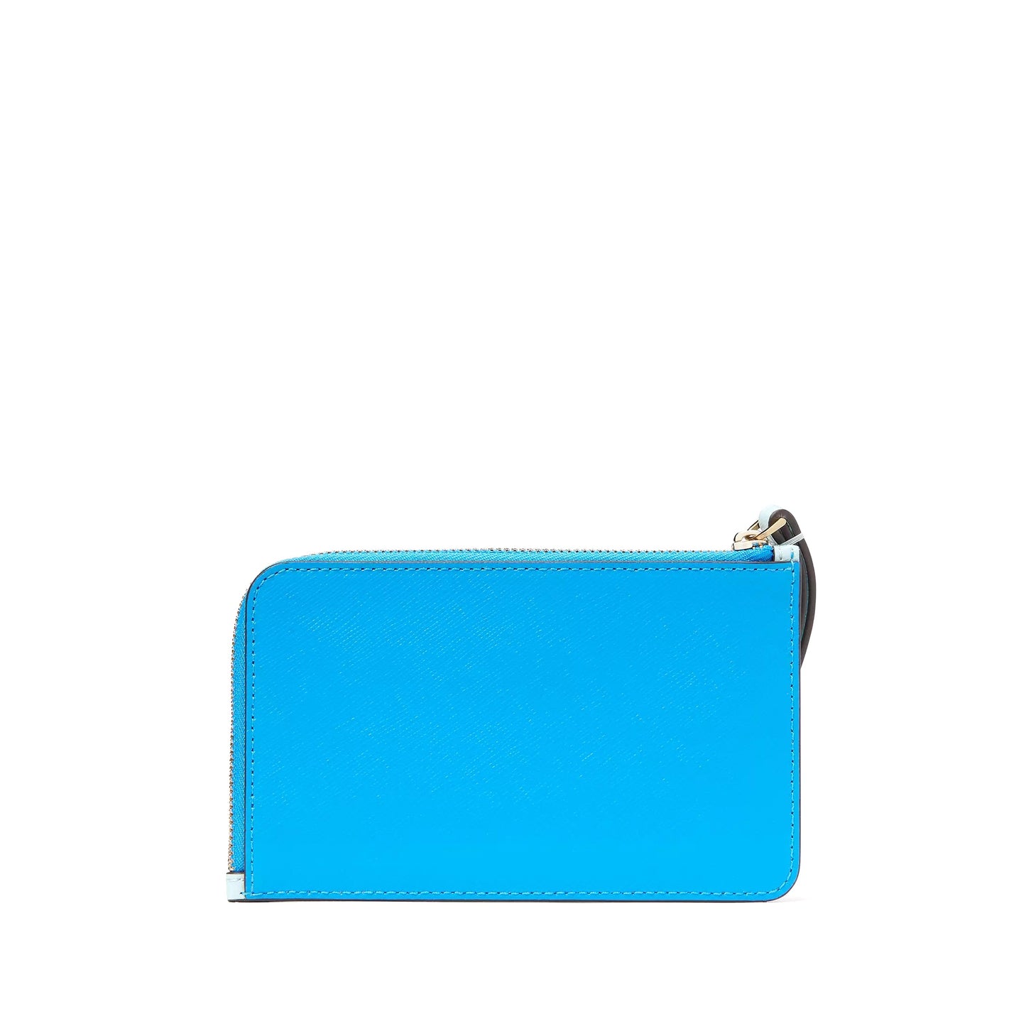 title:Kate Spade Women's Lucy Bicolor Small L-Zip Wristlet;color:Blue Glow Multi