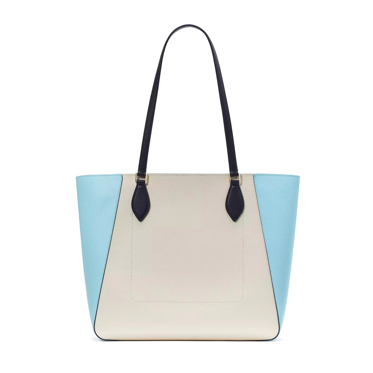 title:Kate Spade Women's Poppy Colorblock Tote;color:Blazer Blue Multi