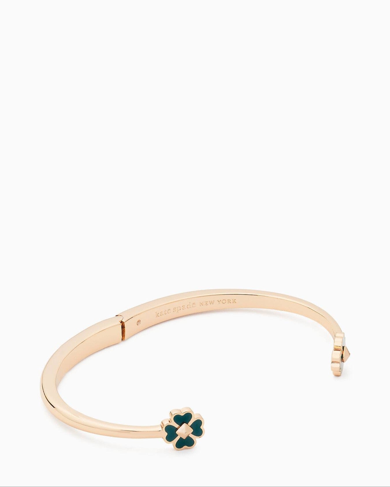 Kate Spade Spades & Studs Enamel Hinge Cuff