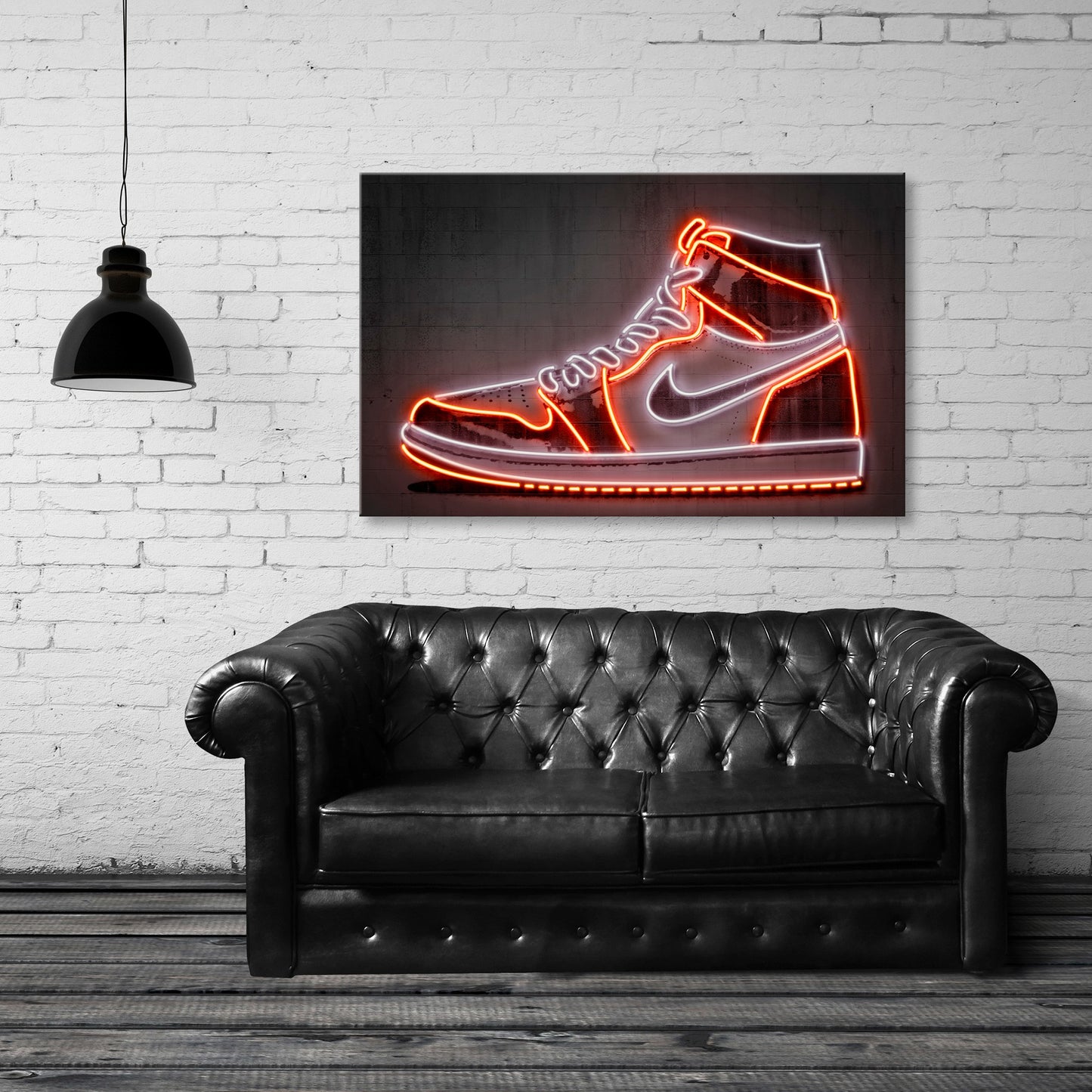 Jordan I Fine Art Stretched Canvas