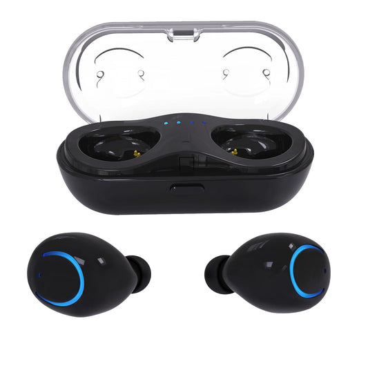 title:Fresh Fab Finds Wireless TWS Stereo Earbuds;color:Black