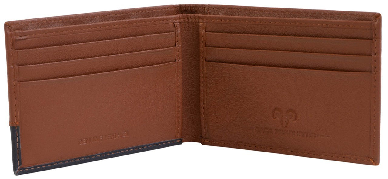 Jack Abrahams Two Tone Bi-Fold RFID Wallet