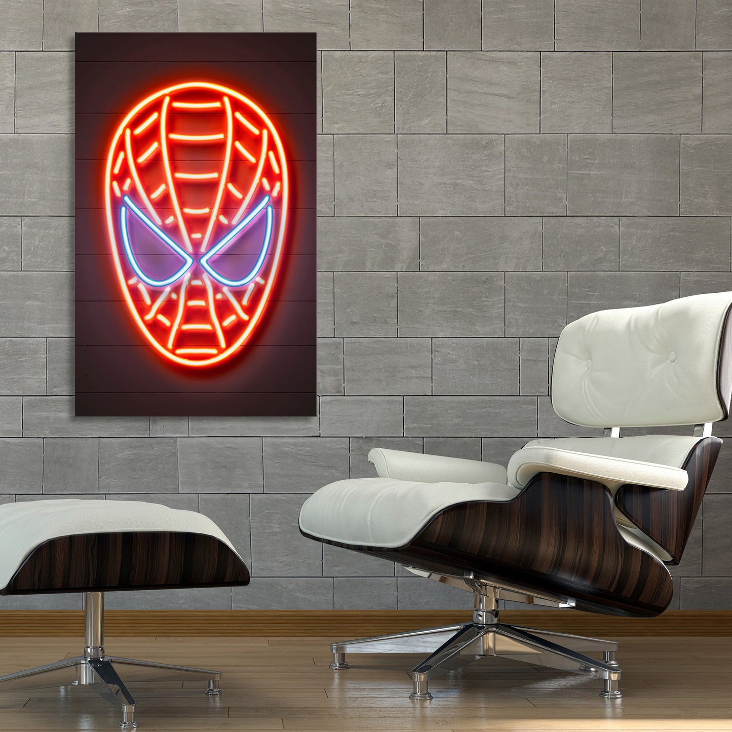 Spiderman Fine Art Stretched Canvas