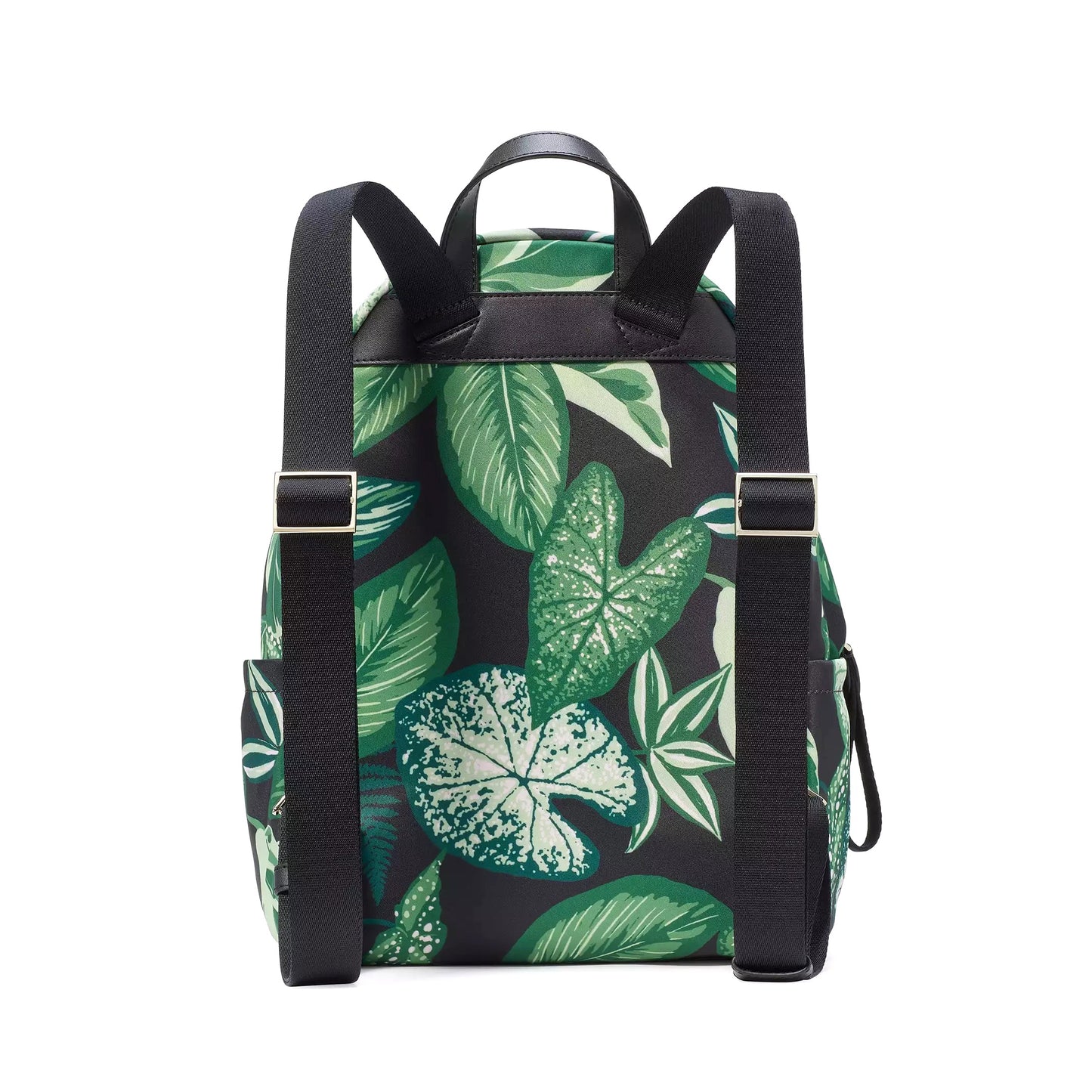 title:Kate Spade Women's Chelsea Fern Foliage Medium Backpack;color:Green Multi