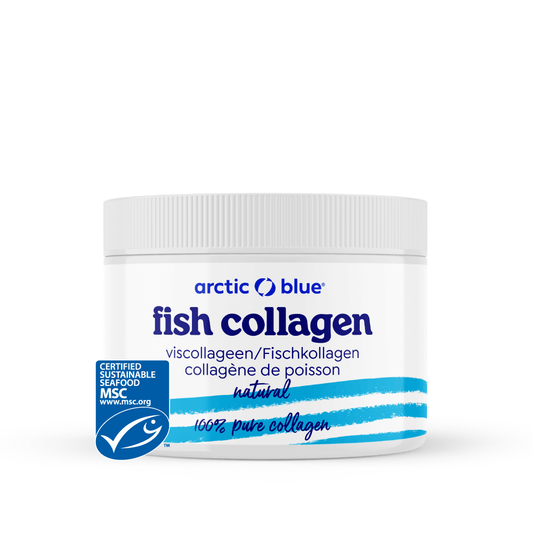 Arctic Blue MSC Fish 100% Collagen Powder Easy to Dissolve 150 gr.