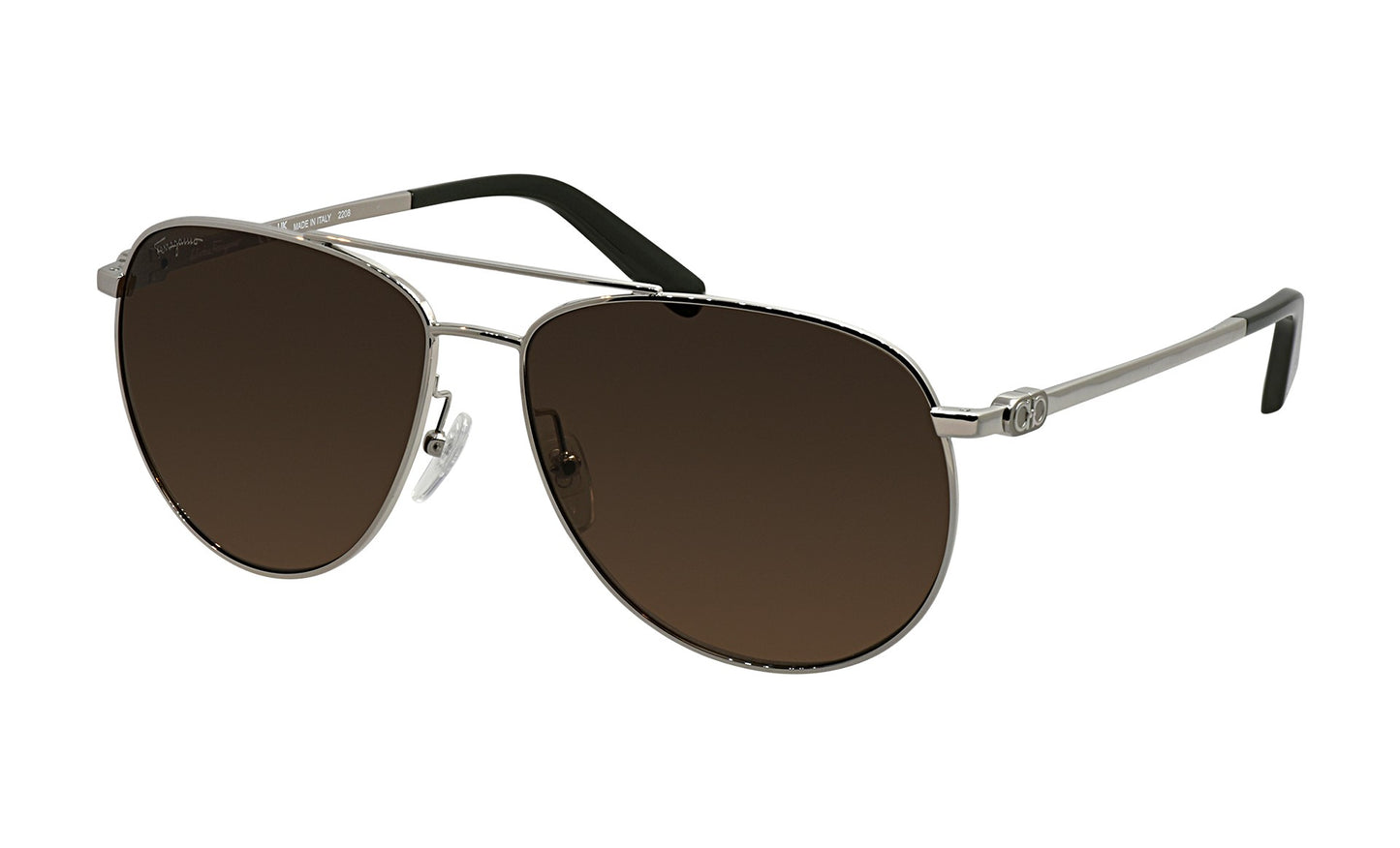 Salvatore Ferragamo Unisex Silver Sunglasses SF_157S_045_60mm