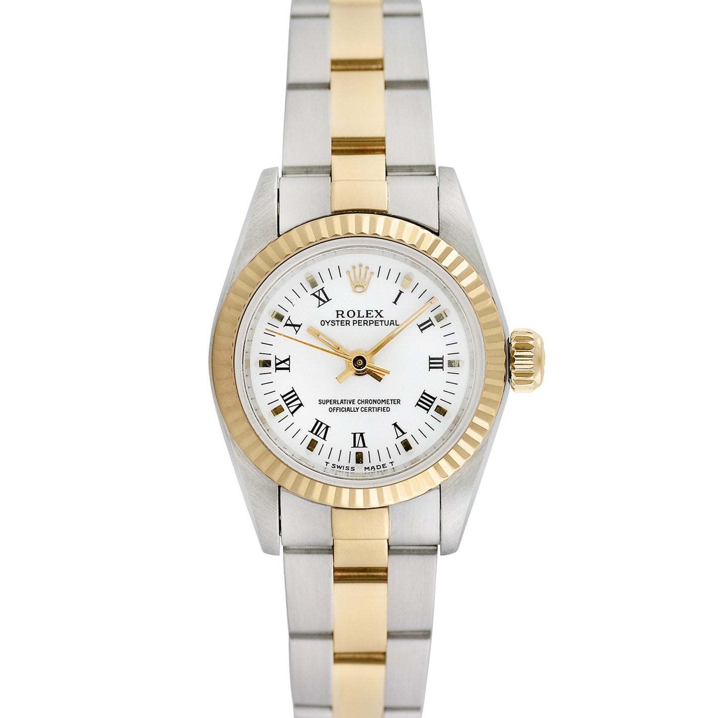 Pre-owned Rolex Ladies Two-tone Oyster Perpetual, item #25