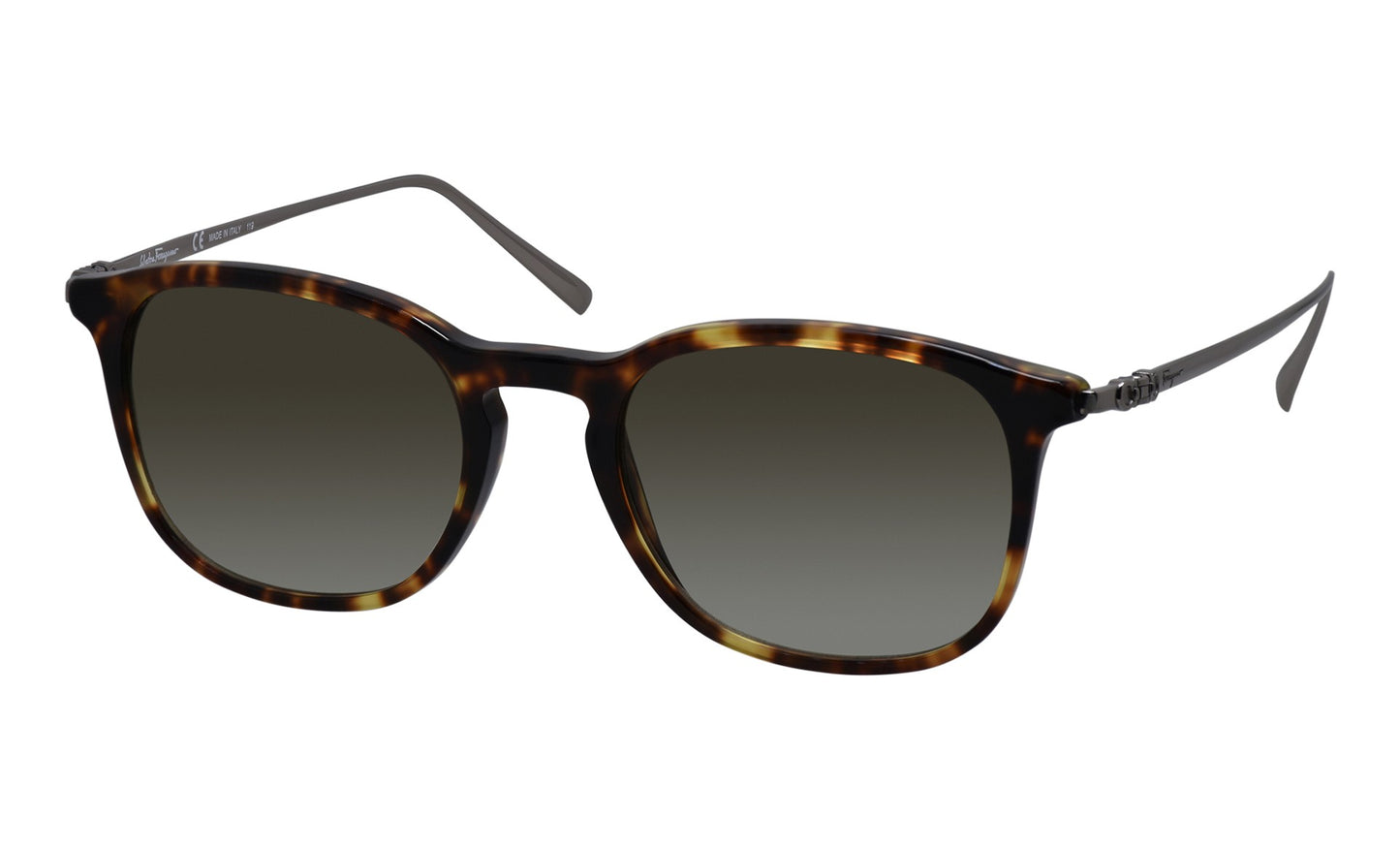 Salvatore Ferragamo Unisex Havana Sunglasses SF_2846S_219_53mm