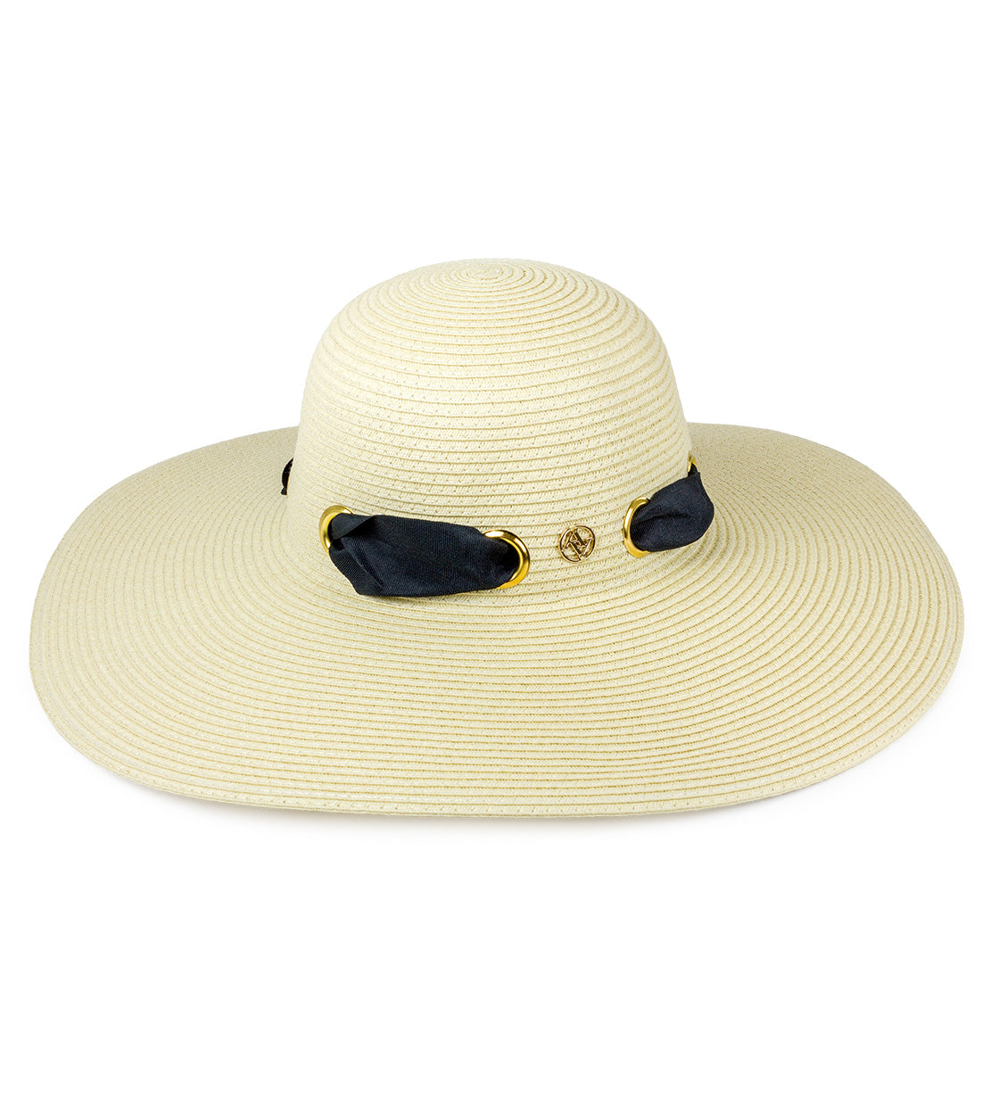 title:Adrienne Vittadini Straw Hat 231S;color:NATURAL