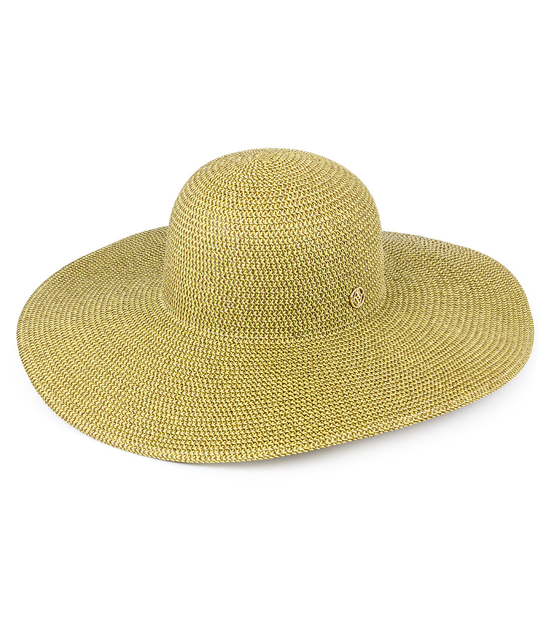 title:Adrienne Vittadini Straw Hat 259S;color:GOLD