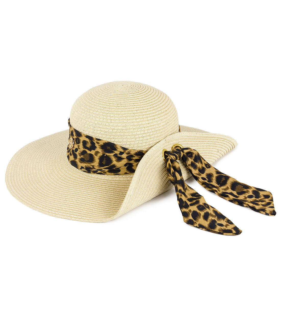 title:Adrienne Vittadini Straw Hat 271S;color:NATURAL