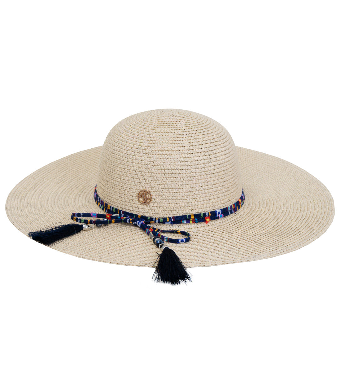 title:Adrienne Vittadini Straw Hat 327S;color:NATURAL