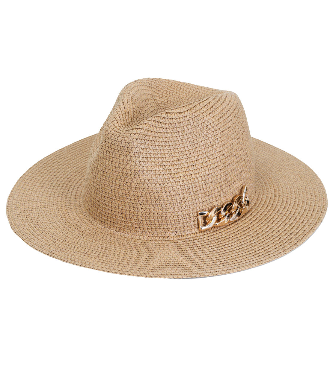 title:Adrienne Vittadini Straw Hat 332S;color:TOAST