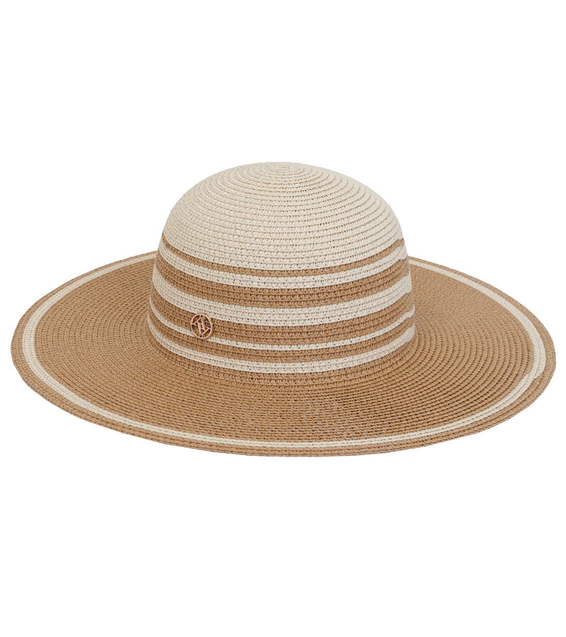 title:Adrienne Vittadini Straw Hat 336S;color:NATURAL